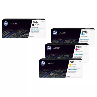 HP 508X (CF360X,CF361X,CF362X,CF363X) - toner, black + color (schwarz + farbe)