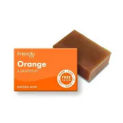 Friendly Soap Natürliche Orangen- und Grapefruitseife 95 g