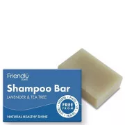 Freundliche Seife Natürliche Haarseife Lavendel und Teebaum 95 g