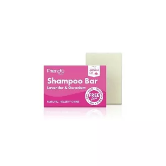Friendly Soap Natürliche Haarseife Lavendel und Geranie 95 g Friendly Soap Natürliche Haarseife Lavendel und Geranie 95 g