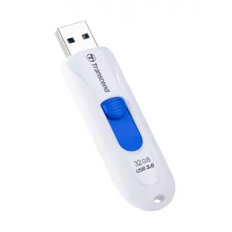 TRANSCEND Flash Disk 32GB JetFlash®790, USB 3.1 (R: 90 / B: 25 MB / s) weiß / blau TRANSCEND Flash Disk 32GB JetFlash®790, USB 3.1 (R: 90 / B: 25 MB / s) weiß / blau