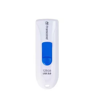 TRANSCEND Flash Disk 128GB JetFlash®790, USB 3.1 (R: 90 / B: 40 MB / s) weiß / blau
