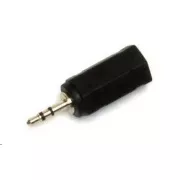PREMIUMCORD Adapter Klinke 2, 5mm - Klinke 3, 5mm, Reduzierung (M/F)