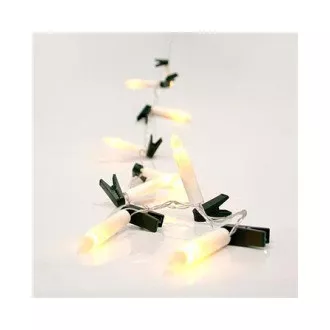 Eurolamp 10er Set LED-Batteriekerzen, warmweiß, 1 Stück Eurolamp 10er Set LED-Batteriekerzen, warmweiß, 1 Stück