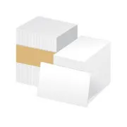 ZEBRA PVC 0,76 (30mil) Karten für ZXP / ZC, Packung mit 500 Karten zum Drucken, weiße Farbe