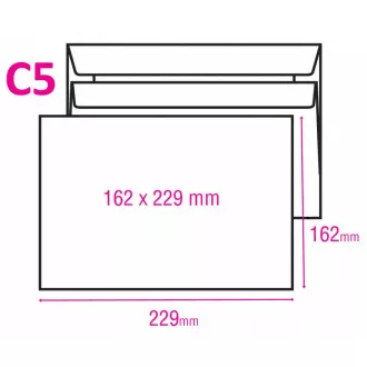 Umschlag C5 selbstklebend 1000 Stück / Sammlung nur das ganze Paket