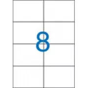Etiketten 105x74mm 2 Reihen 8 Etiketten pro Blatt 100 Blatt Victoria