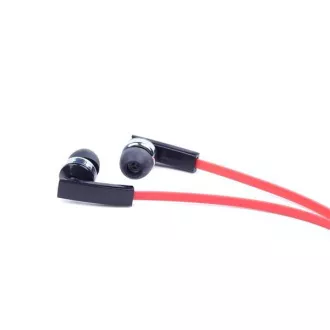 GEMBIRD Kopfhörer mit Mikrofon MHS-EP-OPO für MP3, Flachkabel, schwarz GEMBIRD Kopfhörer mit Mikrofon MHS-EP-OPO für MP3, Flachkabel, schwarz