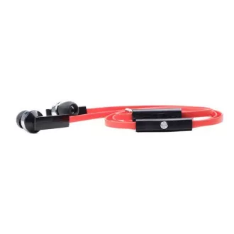 GEMBIRD Kopfhörer mit Mikrofon MHS-EP-OPO für MP3, Flachkabel, schwarz GEMBIRD Kopfhörer mit Mikrofon MHS-EP-OPO für MP3, Flachkabel, schwarz