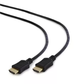 GEMBIRD HDMI-HDMI Kabel 3m, 1.4, M/M geschirmt, vergoldete Kontakte, CCS, ethernet, schwarz GEMBIRD HDMI-HDMI Kabel 3m, 1.4, M/M geschirmt, vergoldete Kontakte, CCS, ethernet, schwarz