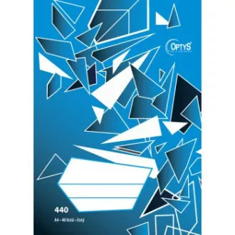 Notizbuch 440 A4 klar 40 Blatt OPTYS