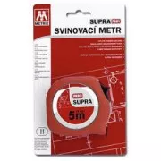 Maßband 5m / 19mm auf Karte rot