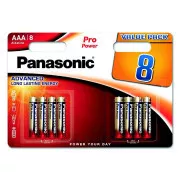 PANASONIC Alkalibatterien - Pro Power AAA 4 4F 1, 5V Packung - 8 Stück