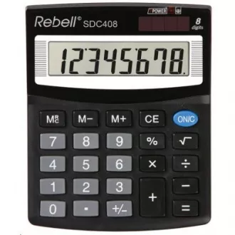 Rebell SDC408 8-stelliger Taschenrechner Rebell SDC408 8-stelliger Taschenrechner