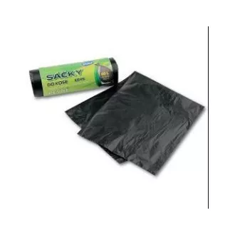 HDPE Abfallbeutel 60x70cm 60L 10mic 20Stk in einer Rolle HDPE Abfallbeutel 60x70cm 60L 10mic 20Stk in einer Rolle