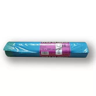 Abfallbeutel LD 70x100cm einziehbar blau 40mic 120L 10 Stück in Rolle Abfallbeutel LD 70x100cm einziehbar blau 40mic 120L 10 Stück in Rolle