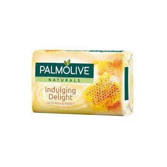 Seife Toilette. Palmolive Milch und gelber Honig 90g Seife Toilette. Palmolive Milch und gelber Honig 90g