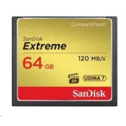 SanDisk Compact Flash 64GB Extreme (R: 120/B: 85 MB/s) UDMA7