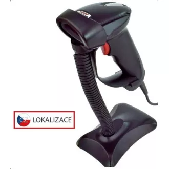 Virtuos Laserleser HT-900A, USB (Tastaturemulation / RS232), schwarz