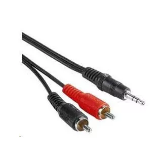 PREMIUMCORD Audiokabel 3, 5mm Klinke - 2x Cinch 3m (M/M, Stereo) PREMIUMCORD Audiokabel 3, 5mm Klinke - 2x Cinch 3m (M/M, Stereo)