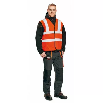 LYNX PLUS Weste HV orange XXXL