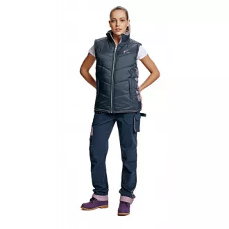 YOWIE Damenweste navy / sv. lila S YOWIE Damenweste navy / sv. lila S