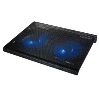 TRUST Laptop Stand Azul Laptop Cooling Stand mit zwei Lüftern (Kühlpad)