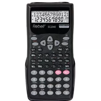 REBELL Taschenrechner - SC2040 BX - schwarz REBELL Taschenrechner - SC2040 BX - schwarz