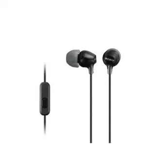SONY Stereo-Kopfhörer MDR-EX15AP, schwarz
