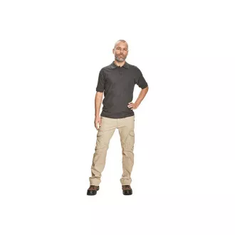DHANU Poloshirt grau XXXL