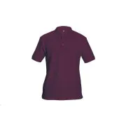 DHANU Poloshirt bordeauxrot M
