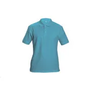 DHANU Poloshirt himmelblau XL