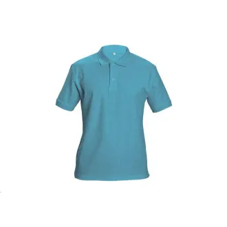 DHANU Poloshirt himmelblau XXXL