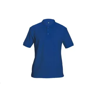 DHANU Poloshirt Königsblau XXXL