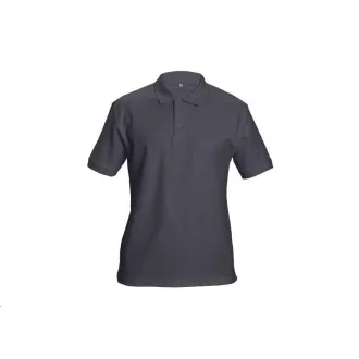 DHANU Poloshirt anthrazit L