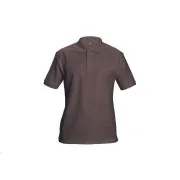 DHANU Poloshirt kastanienbraun XXL