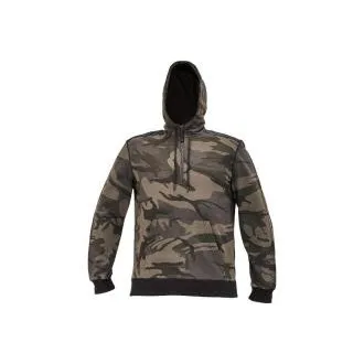 CRAMBE Kapuzen-Sweatshirt Camouflage 3XL