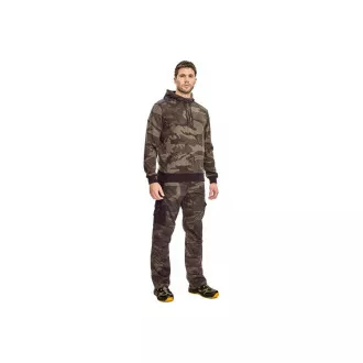CRAMBE Kapuzen-Sweatshirt Camouflage 3XL CRAMBE Kapuzen-Sweatshirt Camouflage 3XL
