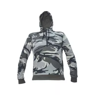 CRAMBE Kapuzen-Sweatshirt grau camouflage XL CRAMBE Kapuzen-Sweatshirt grau camouflage XL