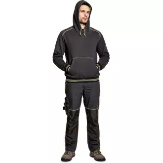 KNOXFIELD Känguru-Hoodie Antr / Wurm XS KNOXFIELD Känguru-Hoodie Antr / Wurm XS