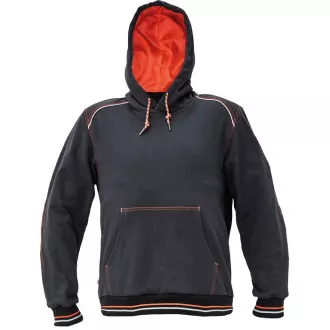 KNOXFIELD Känguru Hoodie antr / gelb M