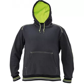 KNOXFIELD Känguru Hoodie antr / orange M