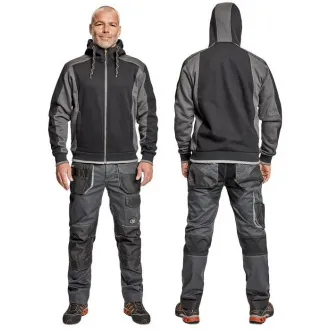 DAYBORO Kapuzen-Sweatshirt schwarz M