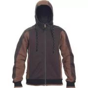 DAYBORO Kapuzen-Sweatshirt dunkelbraun L