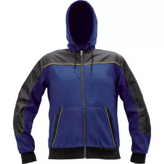 CREMORNE Kapuzen-Sweatshirt grau XL