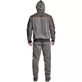 CREMORNE Kapuzen-Sweatshirt grau 3XL