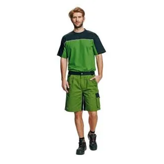 STANMORE Shorts grün / schwarz 62