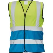 LYNX DUO Weste gelb / royal S