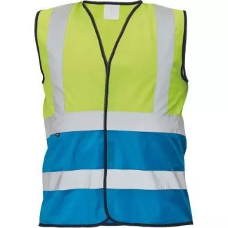 LYNX DUO Weste gelb / royal XL LYNX DUO Weste gelb / royal XL