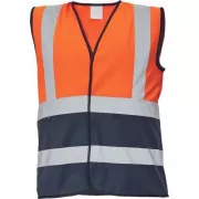 LYNX DUO Weste orange / marine XL